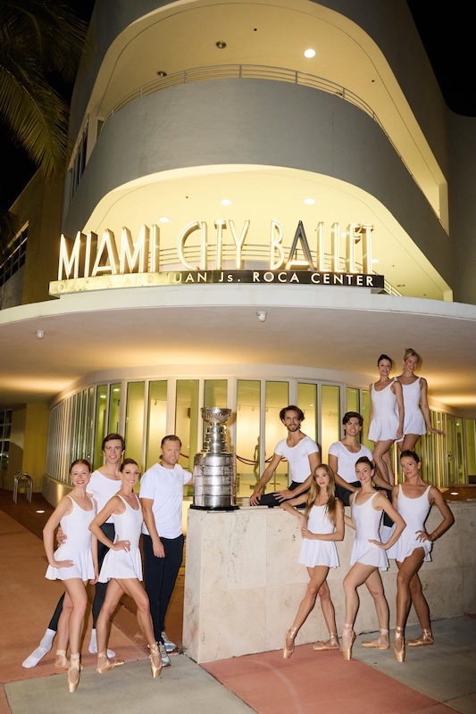 11. Stanley Cup in Miami City Ballet